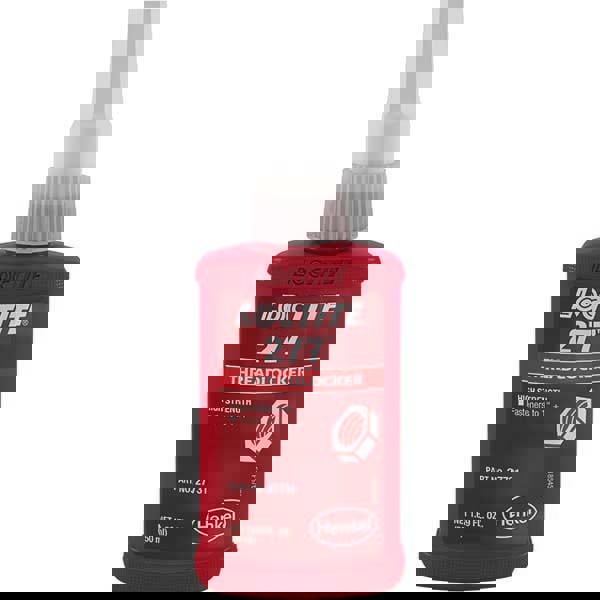 Threadlocker: Red, Liquid, 50 mL, Bottle